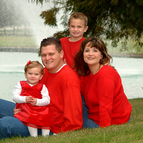 Family Portrait Photography | Outdoor Family Portraits | Houston TX